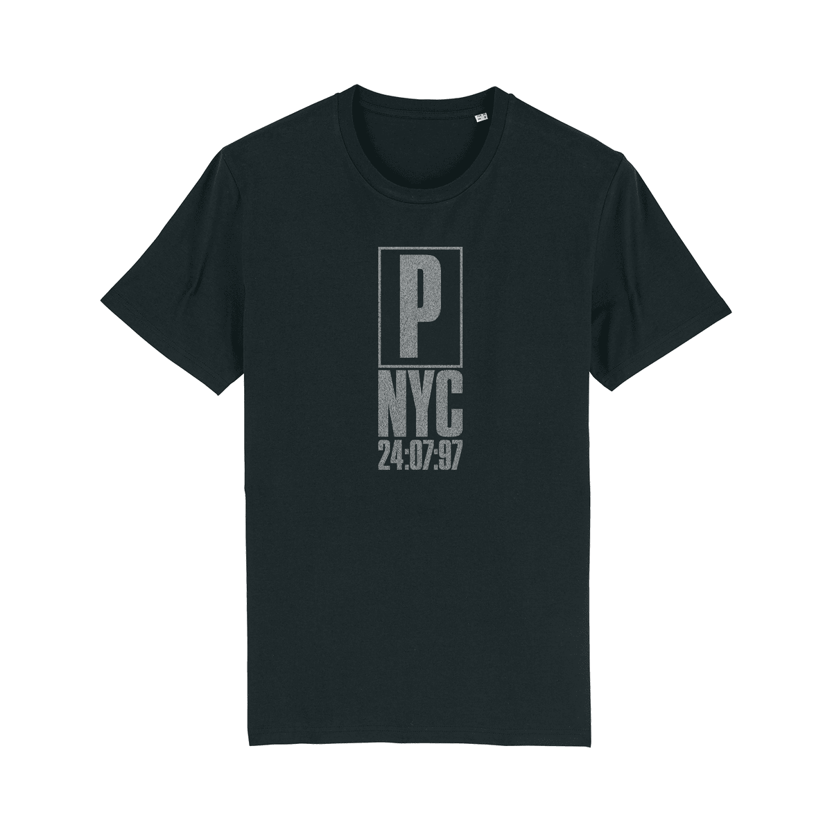 NYC ROSELAND ANNIVERSARY - ブラックTシャツ(ホワイトロゴ)