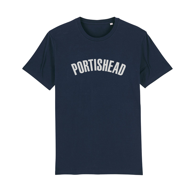 PORTISHEAD FILLED IN LOGO - ネイビーTシャツ